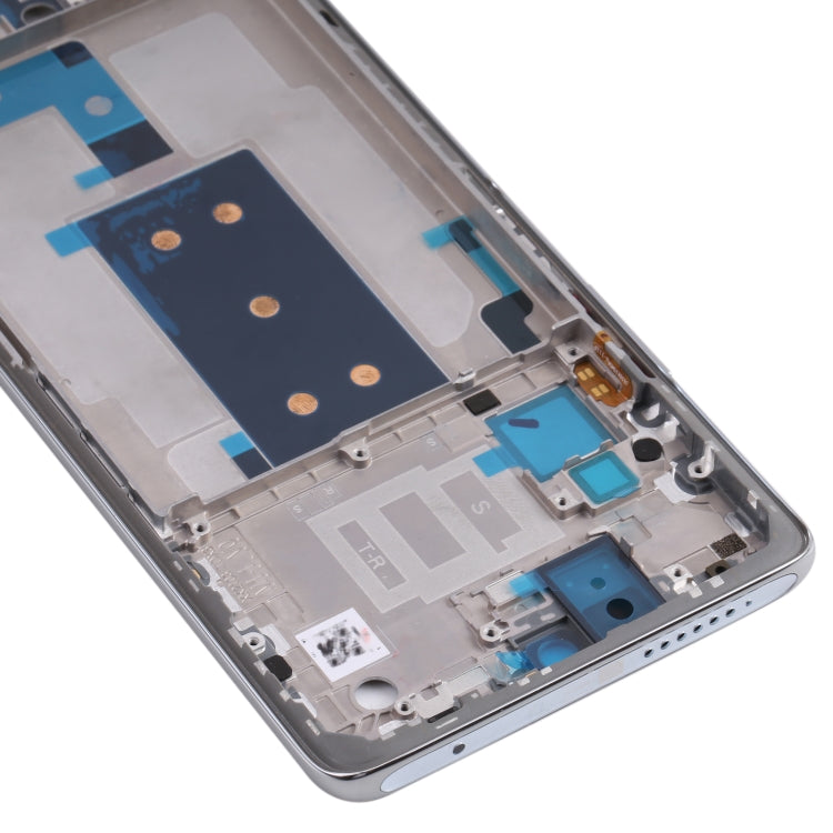 Original Front Housing LCD Frame Bezel Plate for Xiaomi 11T / 11T Pro 21081111RG 2107113SG(Silver) - free shipping - PMC TechLife - Order now!