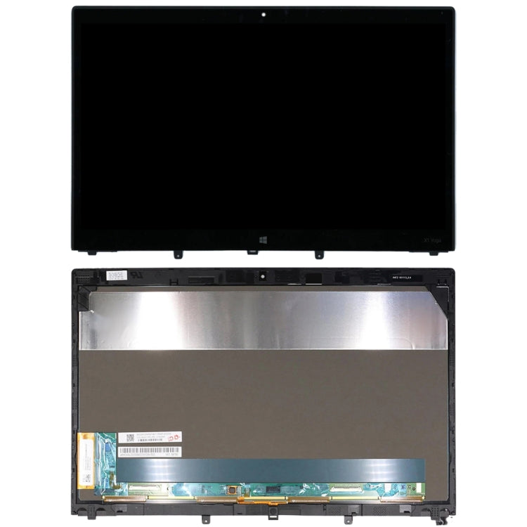 Original LCD Screen for Lenovo ThinkPad X1 Yoga 1st Gen 2nd Gen Digitizer Full Assembly with Frame (Black) - free shipping - PMC TechLife - Order now!