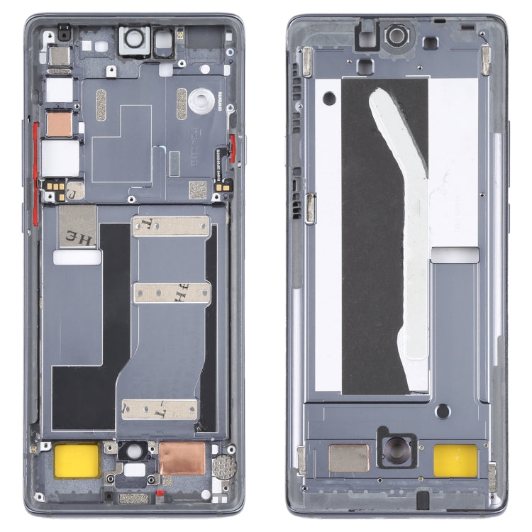 Original Front Housing LCD Frame Bezel Plate for TCL 20 Pro 5G (Black) - For TCL by PMC TechLife | Online Shopping South Africa | PMC TechLife