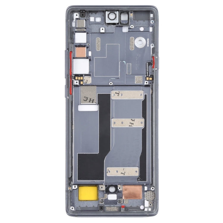 Original Front Housing LCD Frame Bezel Plate for TCL 20 Pro 5G (Black) - For TCL by PMC TechLife | Online Shopping South Africa | PMC TechLife