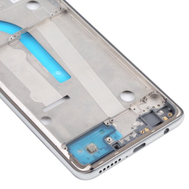 Original Front Housing LCD Frame Bezel Plate for Motorola Moto G100 XT2125 XT2125-4 (Silver) - Frame Bezel Plate by PMC TechLife | Online Shopping South Africa | PMC TechLife