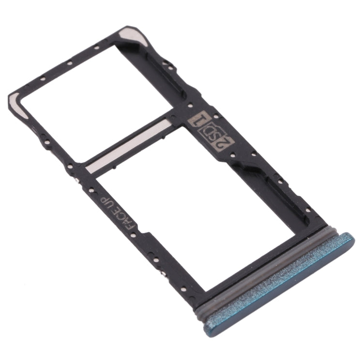 For Motorola Moto G50 SIM Card Tray + Micro SD Card Tray (Green) - Card Socket by PMC TechLife | Online Shopping South Africa | PMC TechLife | Buy Now Pay Later Mobicred