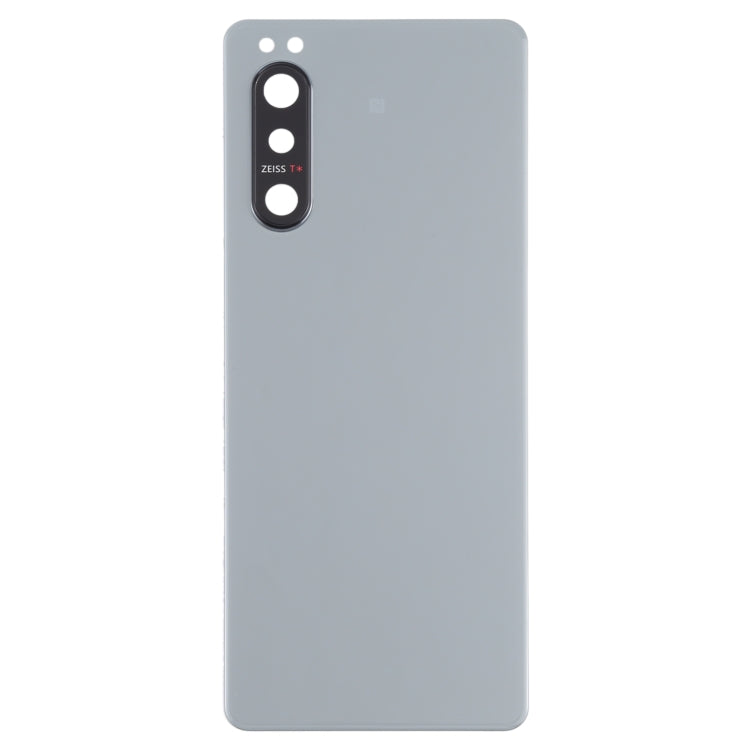 Battery Back Cover with Camera Lens Cover for Sony Xperia 5 II(Grey) - Back Cover by PMC TechLife | Online Shopping South Africa | PMC TechLife