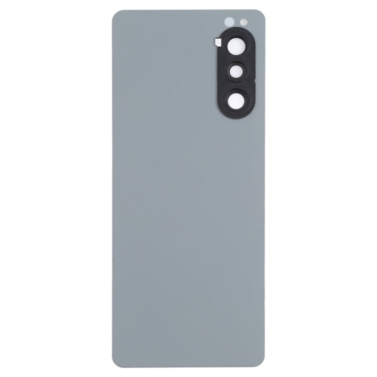 Battery Back Cover with Camera Lens Cover for Sony Xperia 5 II(Grey) - Back Cover by PMC TechLife | Online Shopping South Africa | PMC TechLife
