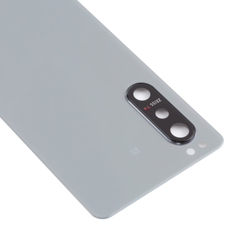Battery Back Cover with Camera Lens Cover for Sony Xperia 5 II(Grey) - Back Cover by PMC TechLife | Online Shopping South Africa | PMC TechLife