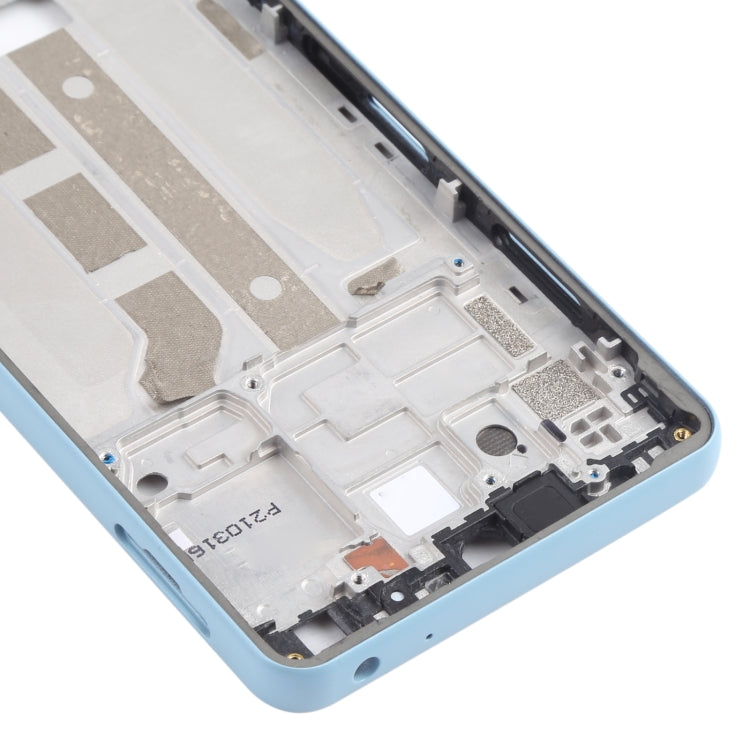 Middle Frame Bezel Plate for Sony Xperia Ace II SO-41B (Blue) - Frame Bezel Plate by PMC TechLife | Online Shopping South Africa | PMC TechLife