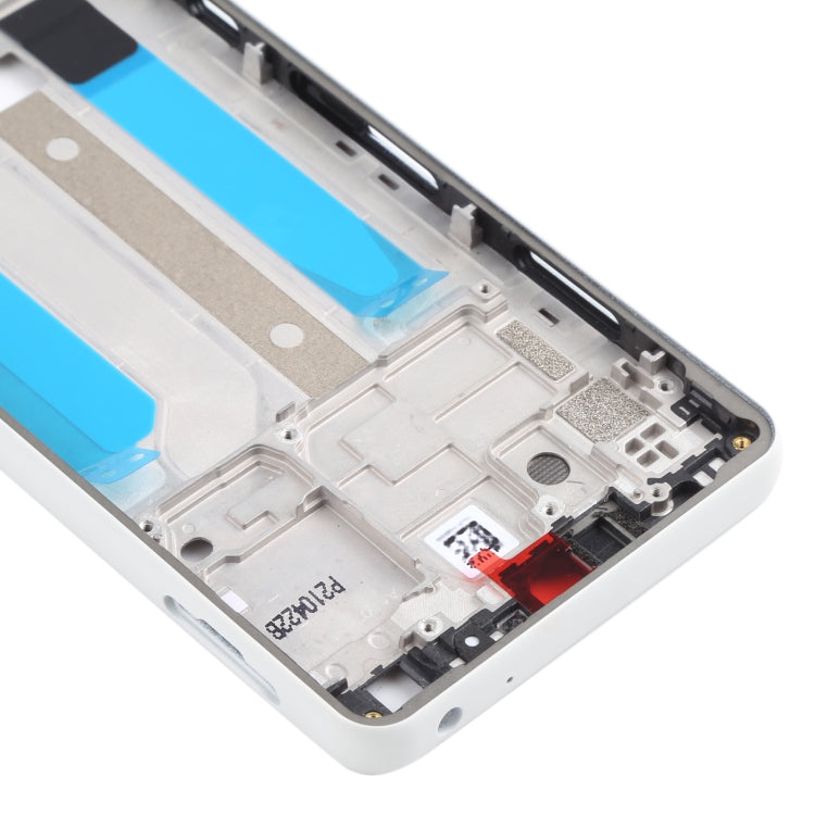 Middle Frame Bezel Plate for Sony Xperia Ace II SO-41B (White) - free shipping - PMC TechLife - Order now!