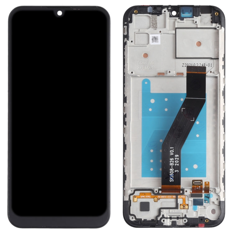TFT LCD Screen for Motorola Moto E6i XT2053-5 Digitizer Full Assembly with Frame (Black) - free shipping - PMC TechLife - Order now!