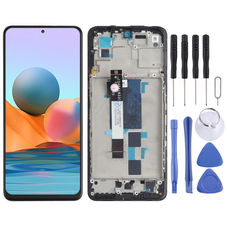 Original LCD Screen and Digitizer Full Assembly With Frame for Xiaomi Redmi Note 10 Pro 5G / Poco X3 GT 21061110AG - free shipping - PMC TechLife - Order now!