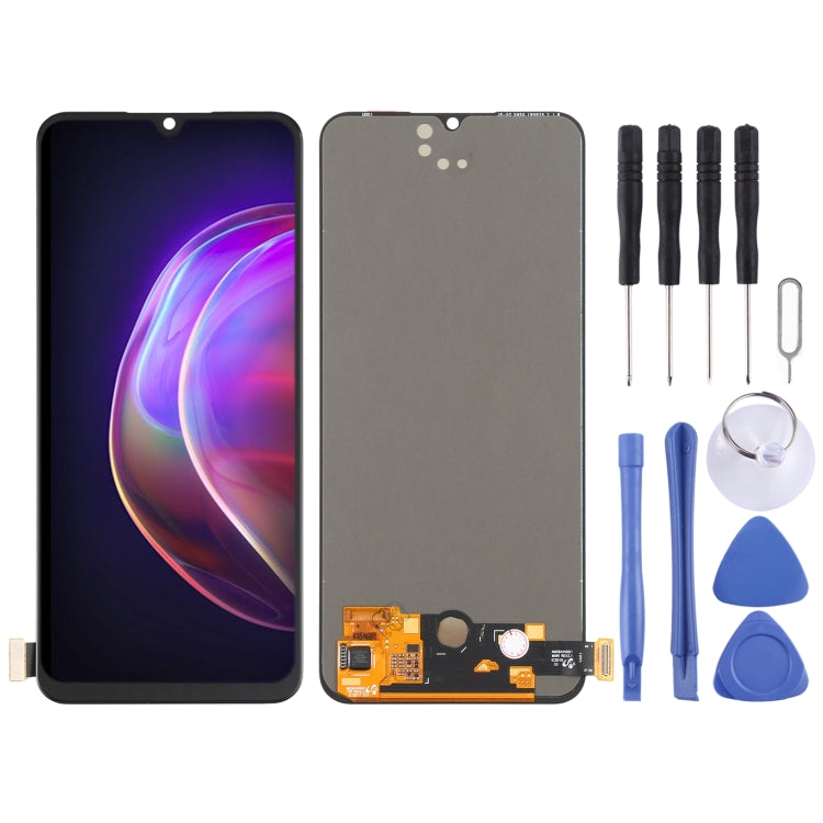 Original AMOLED Material LCD Screen and Digitizer Full Assembly for vivo V21 4G V2066, V2108 - free shipping - PMC TechLife - Order now!