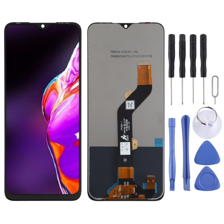 LCD Screen and Digitizer Full Assembly for Infinix Hot 10T X689C - free shipping - PMC TechLife - Order now!