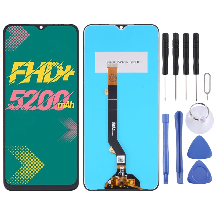 TFT LCD Screen for Infinix Hot 11/Spark 8T KG6p X662 with Digitizer Full Assembly - free shipping - PMC TechLife - Order now!