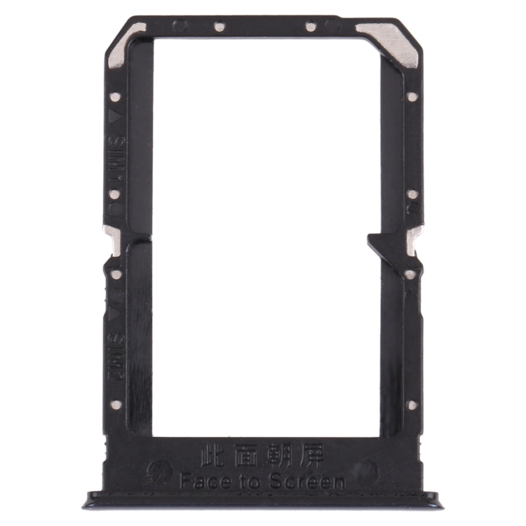 For OPPO Reno5 5G / Find X3 Lite PEGM00 PEGT00 CPH2145  SIM Card Tray + SIM Card Tray(Black) - Card Tray by PMC TechLife | Online Shopping South Africa | PMC TechLife | Buy Now Pay Later Mobicred
