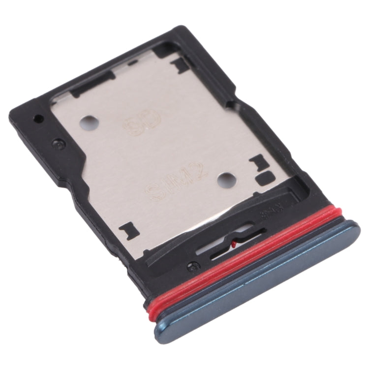 SIM Card Tray + SIM Card Tray / Micro SD Card Tray for Xiaomi Redmi Note 11 Pro (China) 21091116C / Redmi Note 11 Pro+ 5G / 11i / 11i HyperCharge 5G 21091116UI(Green) - Card Tray by PMC TechLife | Online Shopping South Africa | PMC TechLife