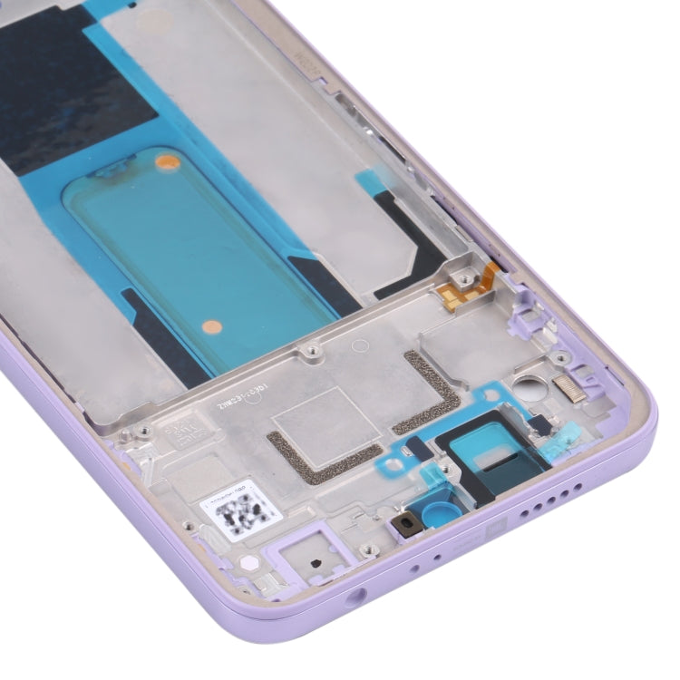 Original Front Housing LCD Frame Bezel Plate for Xiaomi Redmi Note 11 Pro (China) 21091116C / Redmi Note 11 Pro+ 5G / 11i / 11i HyperCharge 5G 21091116UI(Purple) - Frame Bezel Plate by PMC TechLife | Online Shopping South Africa | PMC TechLife