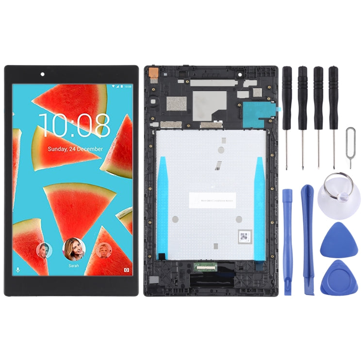 OEM LCD Screen for Lenovo Tab 4 (8 inch) TB-8504, TB-8504X, TB-8504F, TB-8504N  Digitizer Full Assembly with Frame (Black) - free shipping - PMC TechLife - Order now!