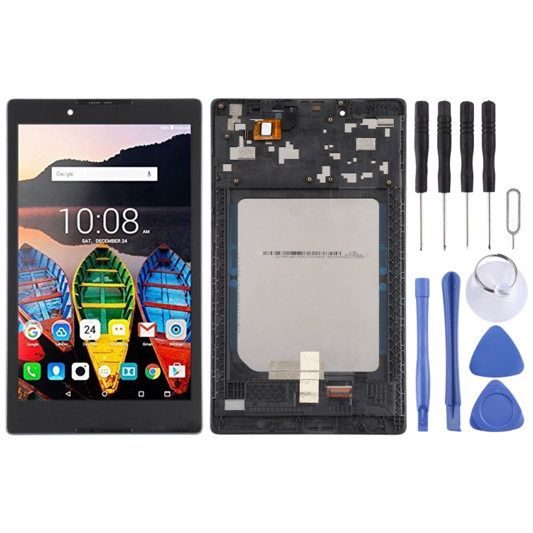 OEM LCD Screen for Lenovo Tab 3 (8 inch) TB3-850M, TB-850, TB3-850F Digitizer Full Assembly with Frame (Black) - free shipping - PMC TechLife - Order now!