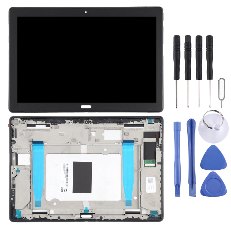OEM LCD Screen for Lenovo Tab P10 TB-X705, TB-X705L, TB-X705F, TB-X705N Digitizer Full Assembly with Frame (Black) - free shipping - PMC TechLife - Order now!