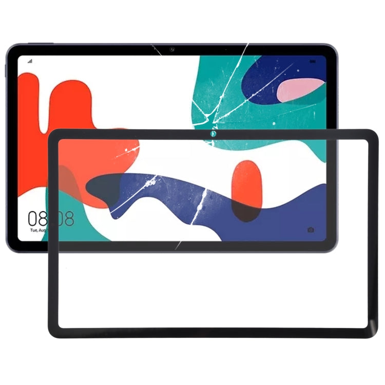 For Huawei MatePad 5G BAH3-AN10  Front Screen Outer Glass Lens (Black) - free shipping - PMC TechLife - Order now!