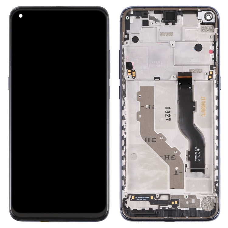 TFT LCD Screen for TCL 10L / 10 Lite T770H Digitizer Full Assembly with Frame (Black) - free shipping - PMC TechLife - Order now!