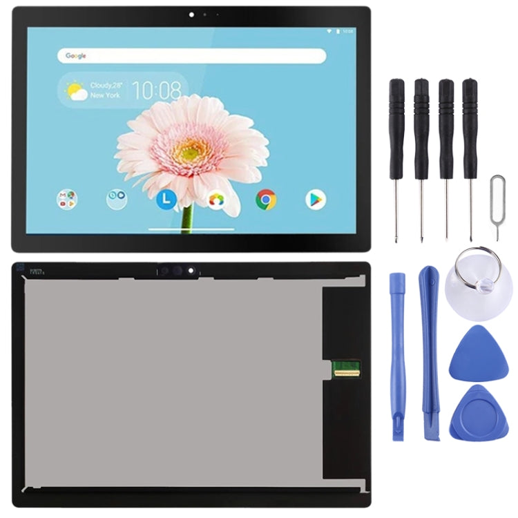 LCD Screen For Lenovo Smart Tab M10 FHD REL TB-X605 TB-X605LC TB-X605FC with Digitizer Full Assembly (Black) - free shipping - PMC TechLife - Order now!