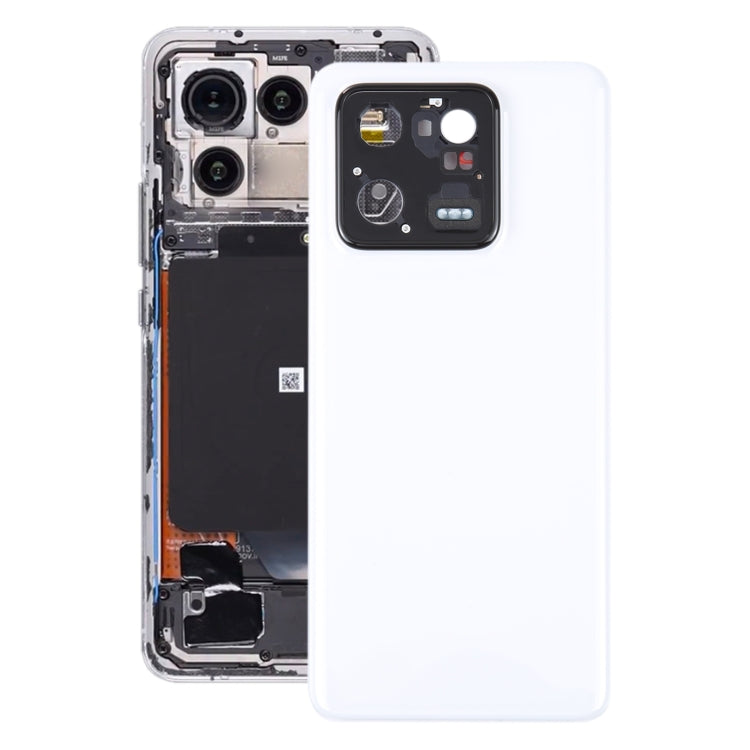For Xiaomi 13 Pro Battery Back Cover(White) - Back Cover by PMC TechLife | Online Shopping South Africa | PMC TechLife