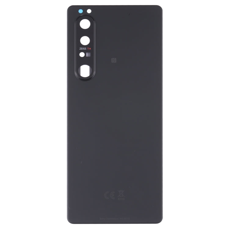 Original Battery Back Cover with Camera Lens for Sony Xperia 1 III(Black) - Back Cover by PMC TechLife | Online Shopping South Africa | PMC TechLife