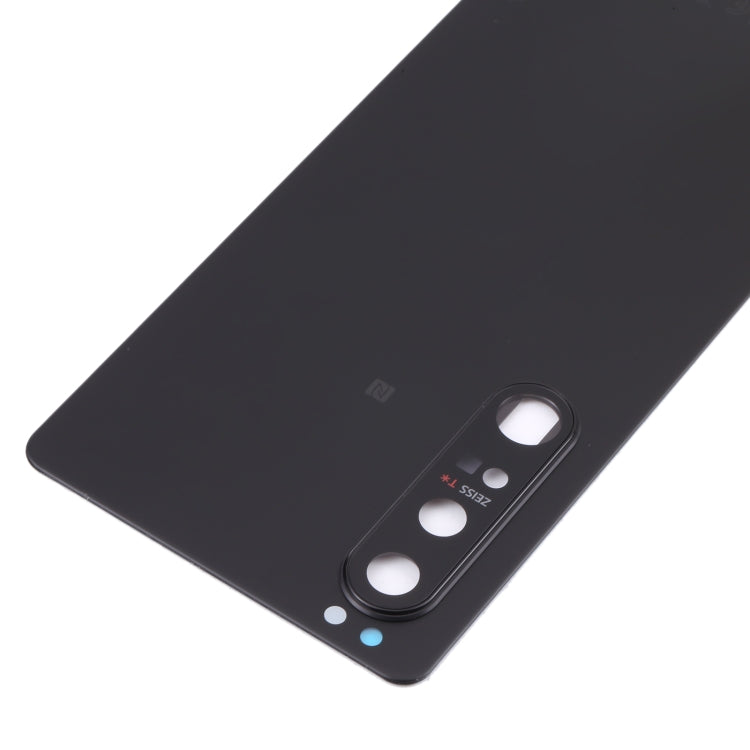 Original Battery Back Cover with Camera Lens for Sony Xperia 1 III(Black) - Back Cover by PMC TechLife | Online Shopping South Africa | PMC TechLife