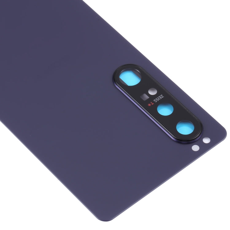 Original Battery Back Cover with Camera Lens for Sony Xperia 1 III(Purple) - Back Cover by PMC TechLife | Online Shopping South Africa | PMC TechLife