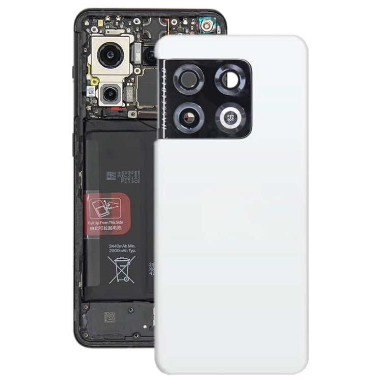 For OnePlus 10 Pro Original Battery Back Cover(White) - Back Cover by PMC TechLife | Online Shopping South Africa | PMC TechLife
