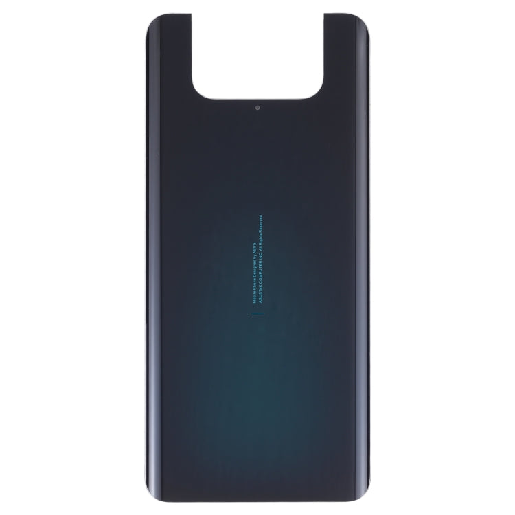 Glass Battery Back Cover for Asus Zenfone 7 Pro ZS671KS(Jet Black) - Back Cover by PMC TechLife | Online Shopping South Africa | PMC TechLife