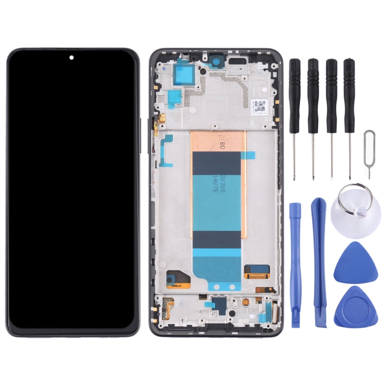 Original LCD Screen for Xiaomi Redmi K40S Digitizer Full Assembly with Frame(Black) - free shipping - PMC TechLife - Order now!