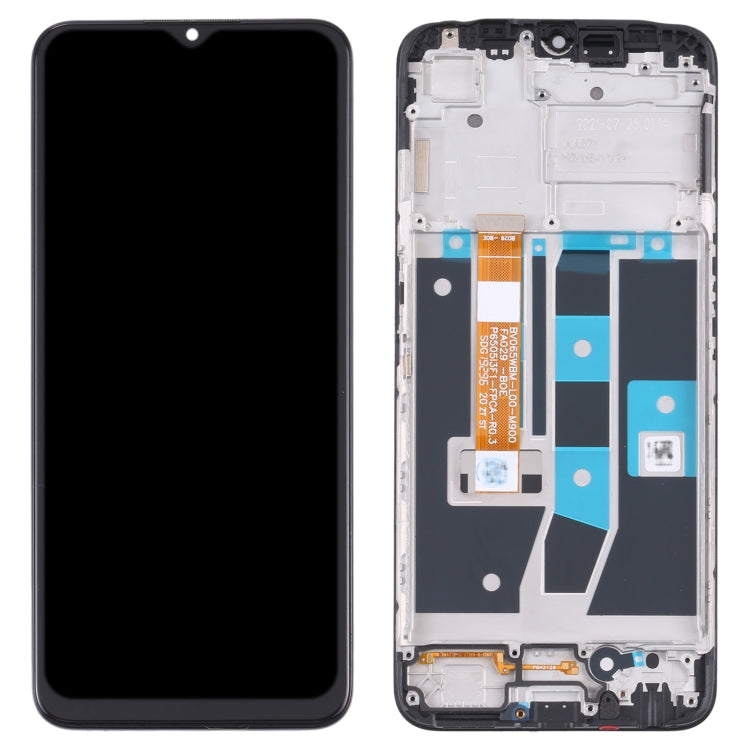 LCD Screen and Digitizer Full Assembly with Frame for OPPO A16/A16s - free shipping - PMC TechLife - Order now!