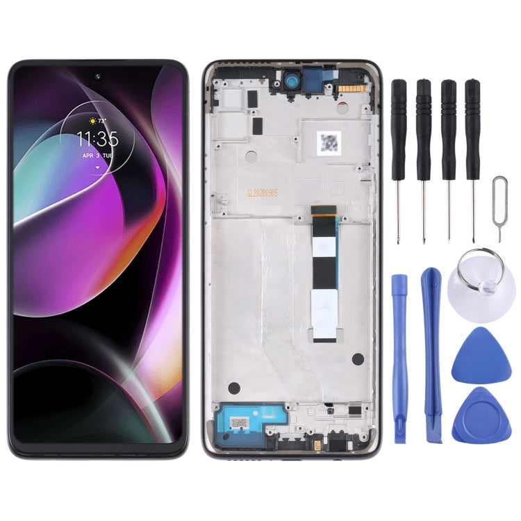 TFT LCD Screen for Motorola Moto G 5G Digitizer Full Assembly with Frame (Purple) - free shipping - PMC TechLife - Order now!