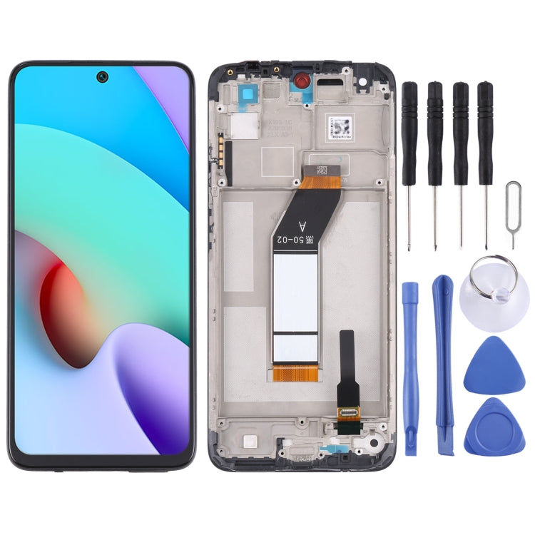 Original LCD Screen and Digitizer Full Assembly with Frame for Xiaomi Redmi Note 11 4G 21121119SC - free shipping - PMC TechLife - Order now!