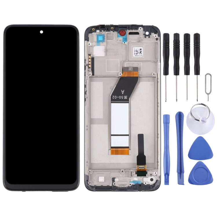 Original LCD Screen and Digitizer Full Assembly with Frame for Xiaomi Redmi Note 11 4G 21121119SC - free shipping - PMC TechLife - Order now!