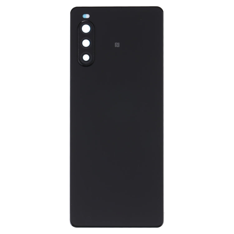 Original Battery Back Cover with Fingerprint for Sony Xperia 10 II(Black) - Back Cover by PMC TechLife | Online Shopping South Africa | PMC TechLife