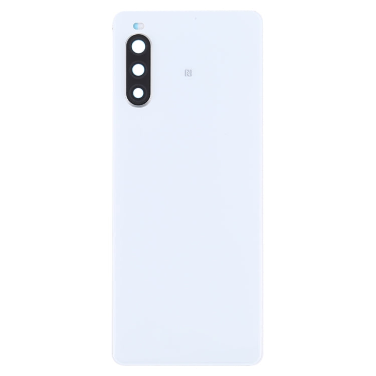 Original Battery Back Cover with Fingerprint for Sony Xperia 10 II(White) - Back Cover by PMC TechLife | Online Shopping South Africa | PMC TechLife
