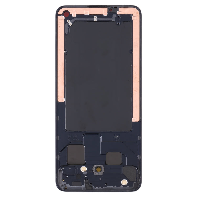 For OPPO Reno6 5G PEQM00 CPH2251 Original Front Housing LCD Frame Bezel Plate (Black) - Frame Bezel Plate by PMC TechLife | Online Shopping South Africa | PMC TechLife