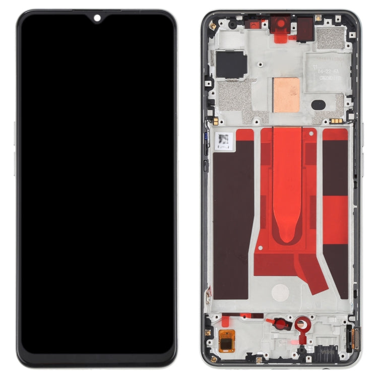 Original LCD Screen For OPPO Reno3 5G/Reno3 Youth/F15/Find X2 Lite/K7 5G Digitizer Full Assembly with Frame (Gold) - free shipping - PMC TechLife - Order now!