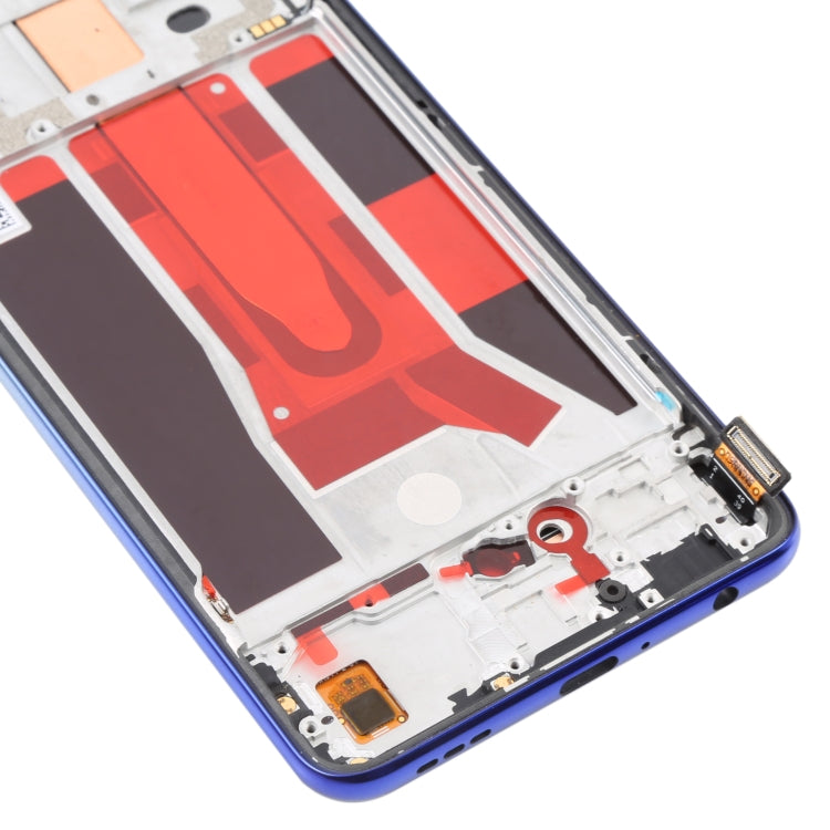 Original LCD Screen For OPPO Reno3 5G/Reno3 Youth/F15/Find X2 Lite/K7 5G Digitizer Full Assembly with Frame (Blue) - free shipping - PMC TechLife - Order now!