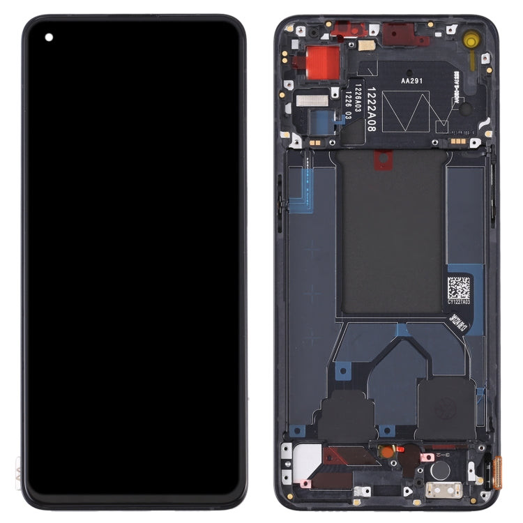 Original LCD Screen For OPPO Reno7 5G China PFJM10 Digitizer Full Assembly with Frame (Black) - free shipping - PMC TechLife - Order now!