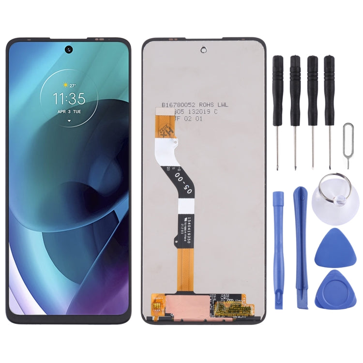 TFT LCD Screen for Motorola Moto G51 5G with Digitizer Full Assembly - free shipping - PMC TechLife - Order now!