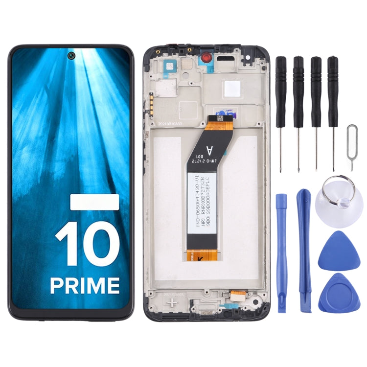 Original LCD Screen for Xiaomi Redmi 10 Prime Digitizer Full Assembly with Frame - free shipping - PMC TechLife - Order now!
