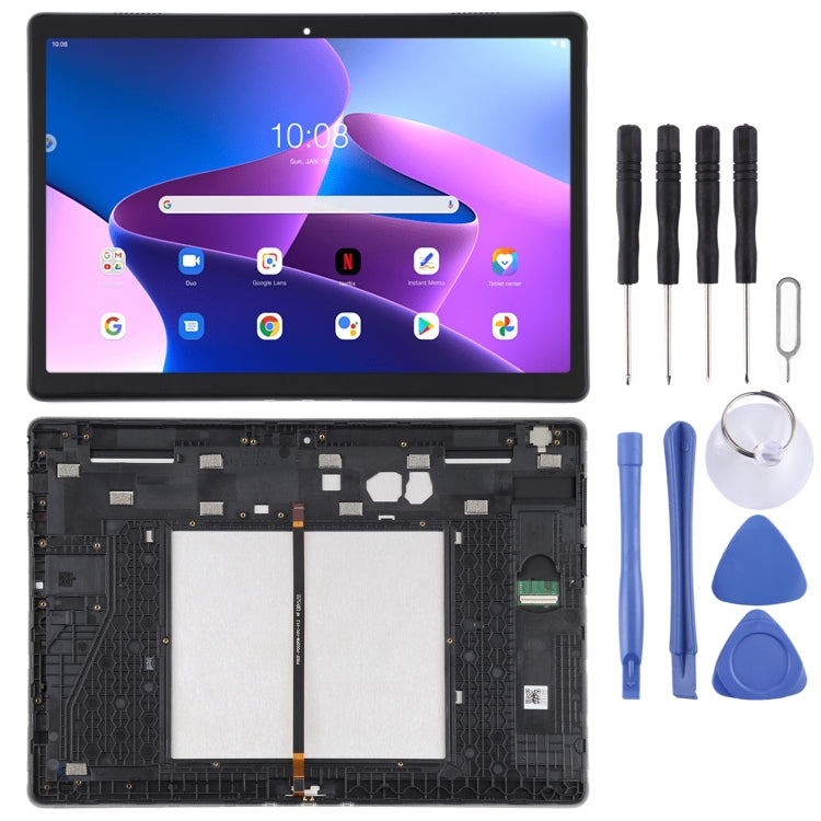 OEM LCD Screen for Lenovo Tab 5 Plus/M10 TB-X605L TB-X605F TB-X605M TB-X605 Digitizer Full Assembly with Frame (Black) - free shipping - PMC TechLife - Order now!