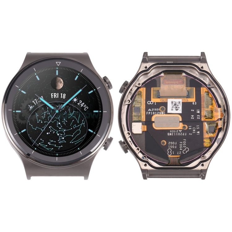 Original Sapphire Material LCD Screen and Digitizer Full Assembly With Frame for Huawei Watch GT 2 Pro VID-B19(Grey) -  by PMC TechLife | Online Shopping South Africa | PMC TechLife