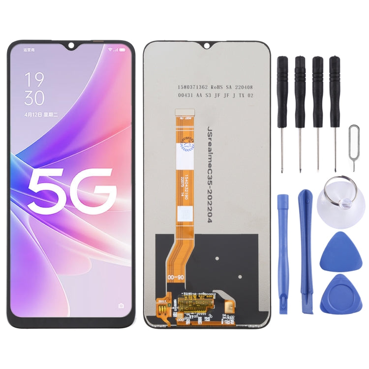 LCD Screen and Digitizer Full Assembly For OPPO A57 5G / A57 4G / A57s / A57e / A77 4G / A17 4G / A17K / A58 5G / A78 5G - free shipping - PMC TechLife - Order now!