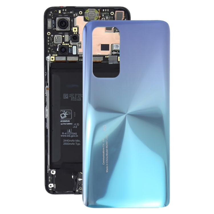 Glass Battery Back Cover for Xiaomi Redmi K30S/Mi 10T/Mi 10T Pro(Green) - Back Cover by PMC TechLife | Online Shopping South Africa | PMC TechLife