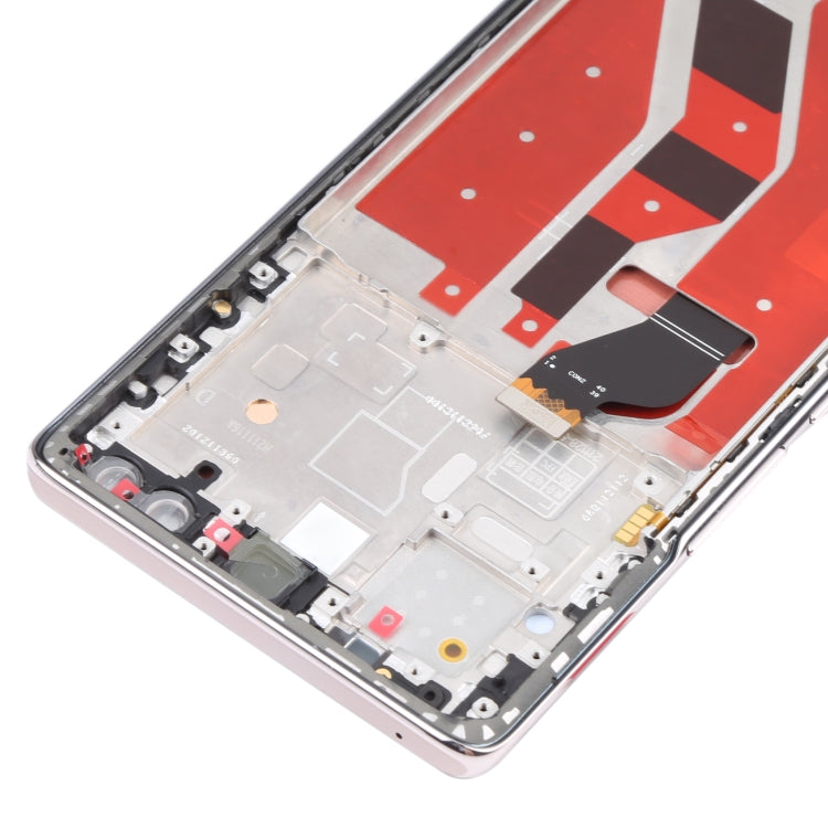 Original OLED LCD Screen for Honor 50 Pro Digitizer Full Assembly with Frame(Silver) - free shipping - PMC TechLife - Order now!