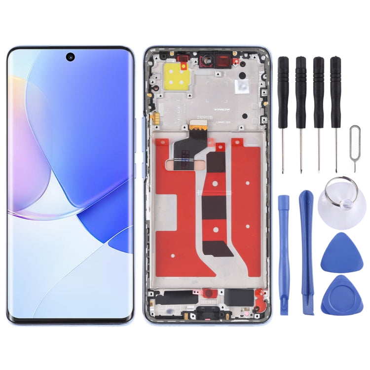 Original OLED LCD Screen for Huawei Nova 9 Digitizer Full Assembly with Frame(Blue) - free shipping - PMC TechLife - Order now!